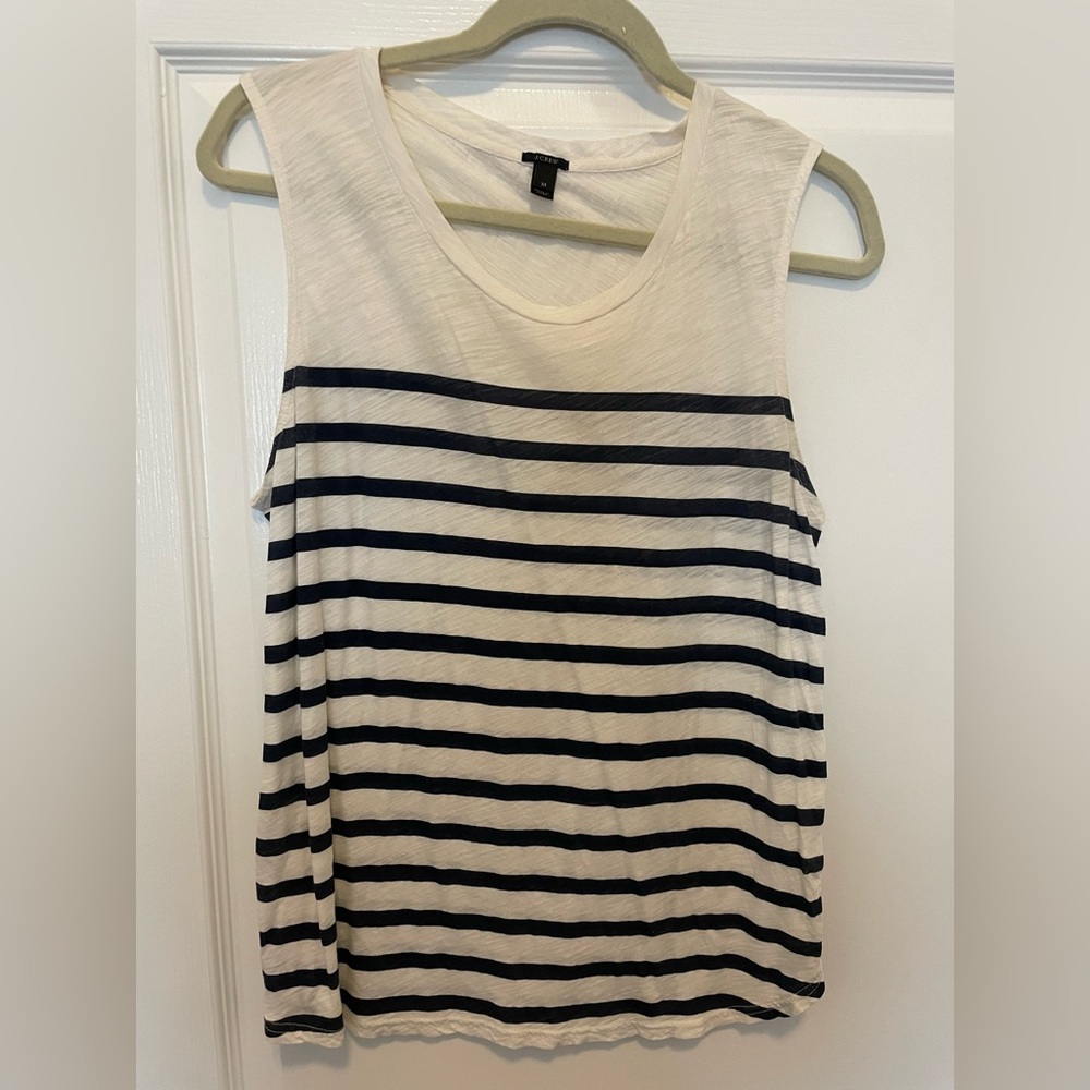 J. Crew Striped Tank